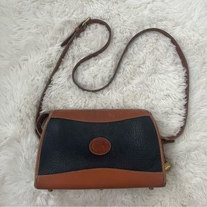 DOONEY & BOURKE Vintage Leather Crossbody Messenger Bag